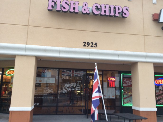 Fish and chips in Orlando