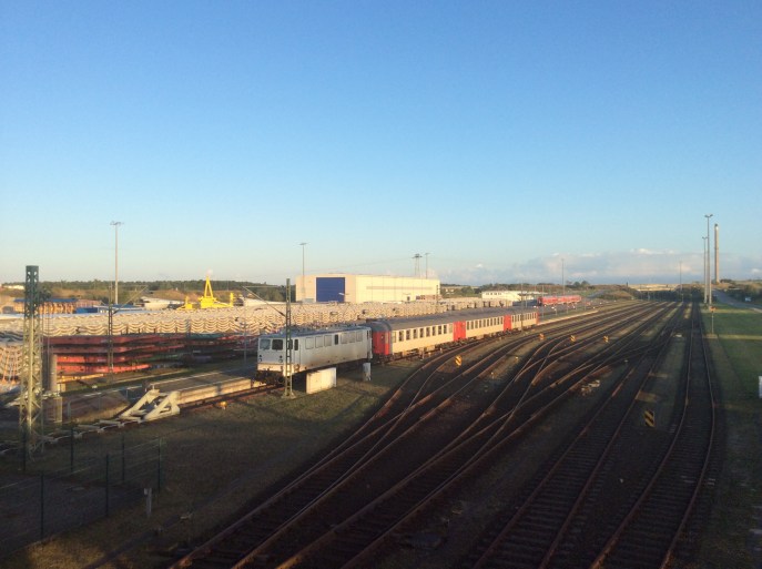 Snalltaget at Sassnitz Fahrhafen